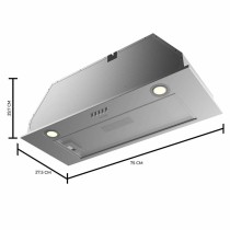 Glocke Cecotec Bolero Flux IM 756500 Inox A 630 m³/h