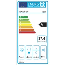 Glocke Cecotec Bolero Flux IM 756500 Inox A 630 m³/h