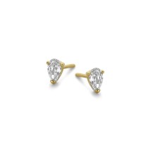 Ladies' Earrings New Bling 9NB-0599 Golden