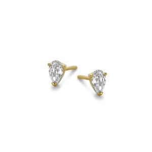 Ladies' Earrings New Bling 9NB-0599 Golden