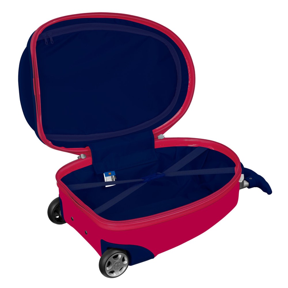 Valise cabine F.C. Barcelona Bleu Bordeaux 16'' 23 L 28 x 43 x 23 cm