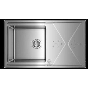 Évier simple Teka BROOKLYN 50 MXP 1C 1E Acier
