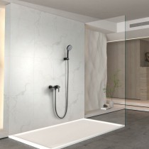 Dusche Säule Imex ROMA NM BDR001-5NG Edelstahl ABS 150 cm 2 Positionen