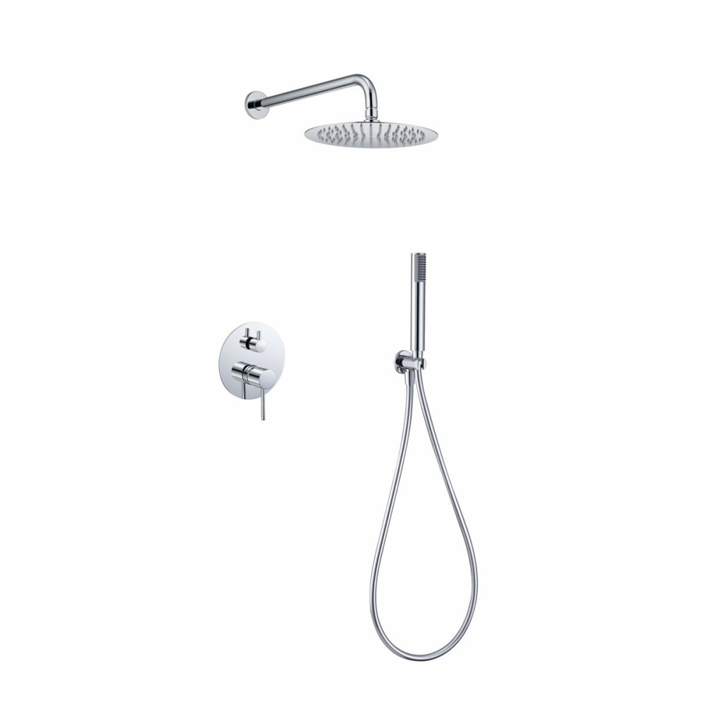 Dusche Säule Imex MONZA GPM039 Messing Stahl 150 cm 2 Positionen