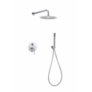 Dusche Säule Imex MONZA GPM039 Messing Stahl 150 cm 2 Positionen