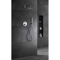 Dusche Säule Imex MONZA GPM039 Messing Stahl 150 cm 2 Positionen