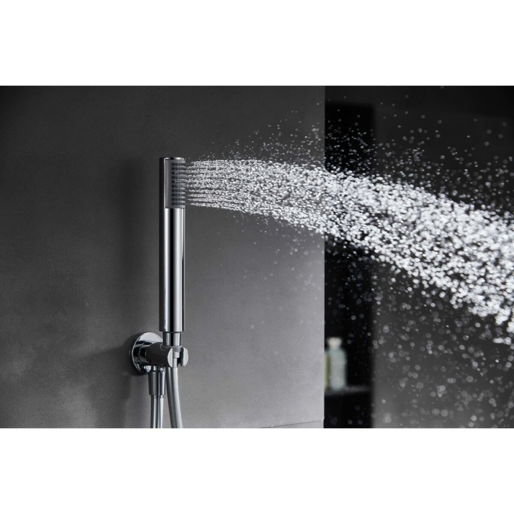 Dusche Säule Imex MONZA GPM039 Messing Stahl 150 cm 2 Positionen