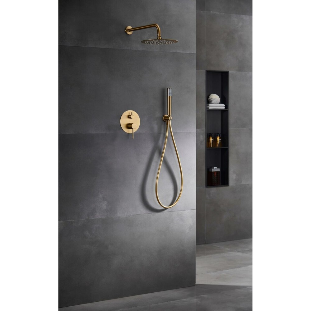 Dusche Säule Imex MONZA OC GPM039/OC Edelstahl 150 cm 2 Positionen