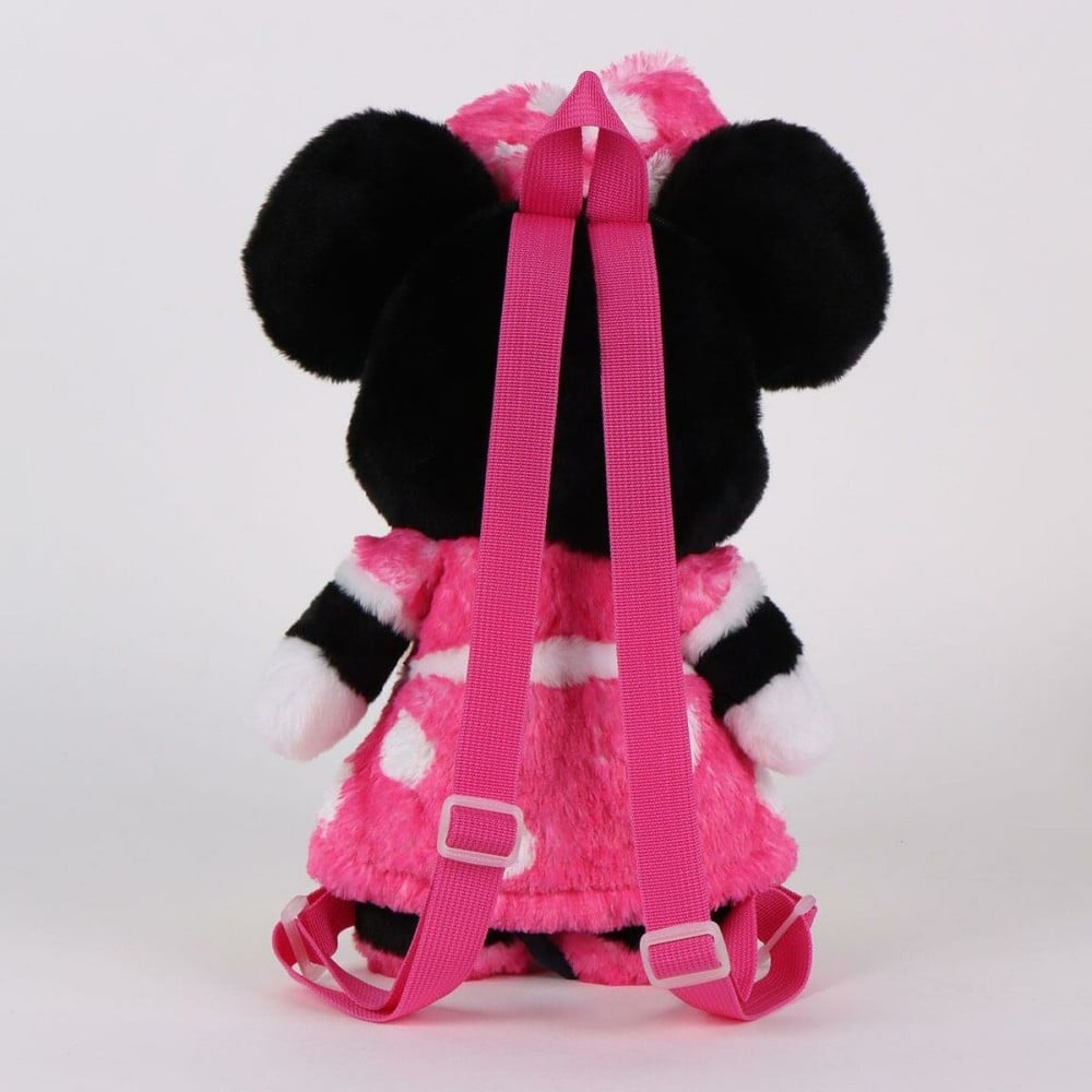 Sac à dos enfant 3D Minnie Mouse Fuchsia 17 x 30 x 11 cm
