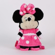 Sac à dos enfant 3D Minnie Mouse Fuchsia 17 x 30 x 11 cm