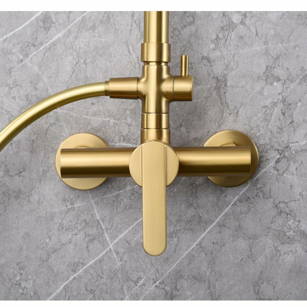 Dusche Säule Imex ROMA OC BDR001-OC Edelstahl 150 cm 1 Position
