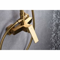 Dusche Säule Imex BDAR025-OC Messing Stahl 150 cm 2 Positionen