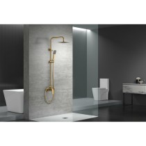 Dusche Säule Imex BDAR025-OC Messing Stahl 150 cm 2 Positionen