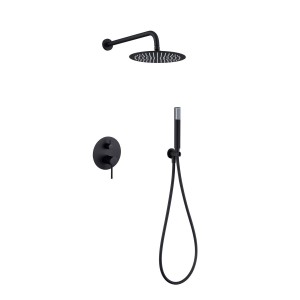 Colonne de douche Imex MONZA NM GPM039/NG Acier inoxydable Laiton ABS