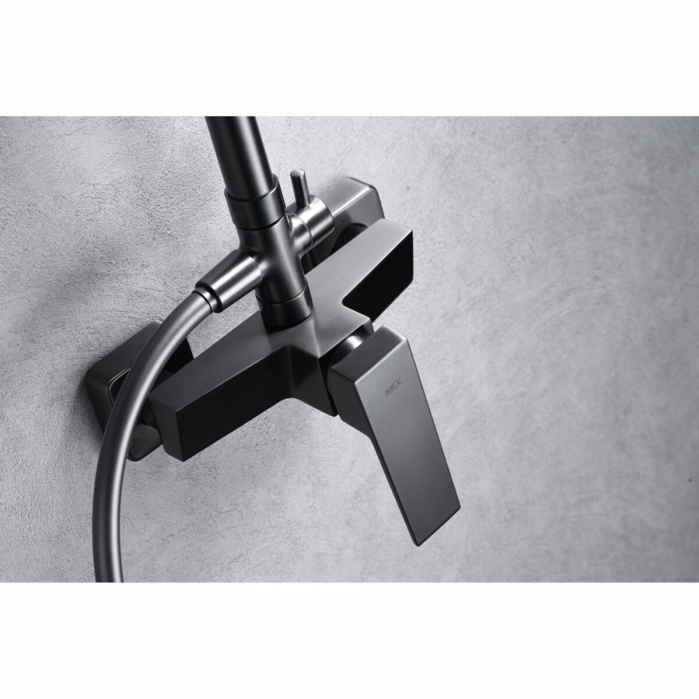 Colonne de douche Imex BGM BDAR025-BGM Acier inoxydable 150 cm