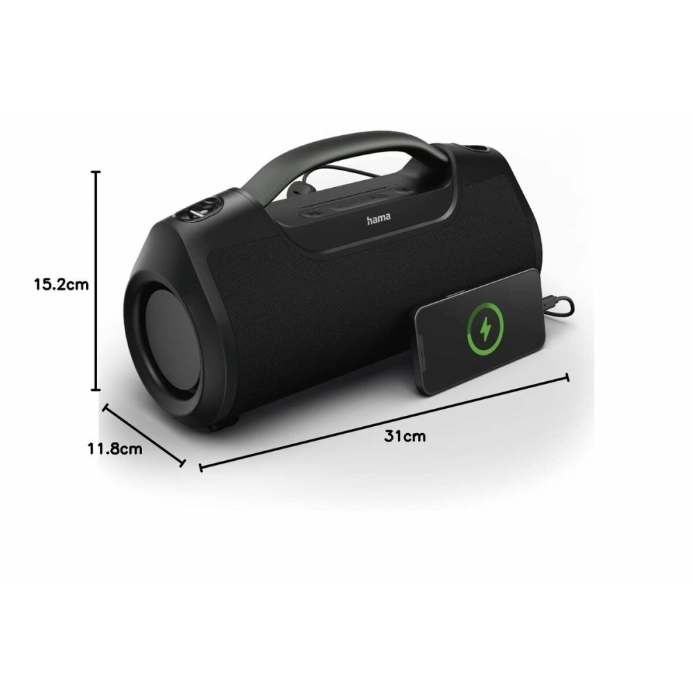 Tragbare Bluetooth-Lautsprecher Hama 00188217 Schwarz 60 W