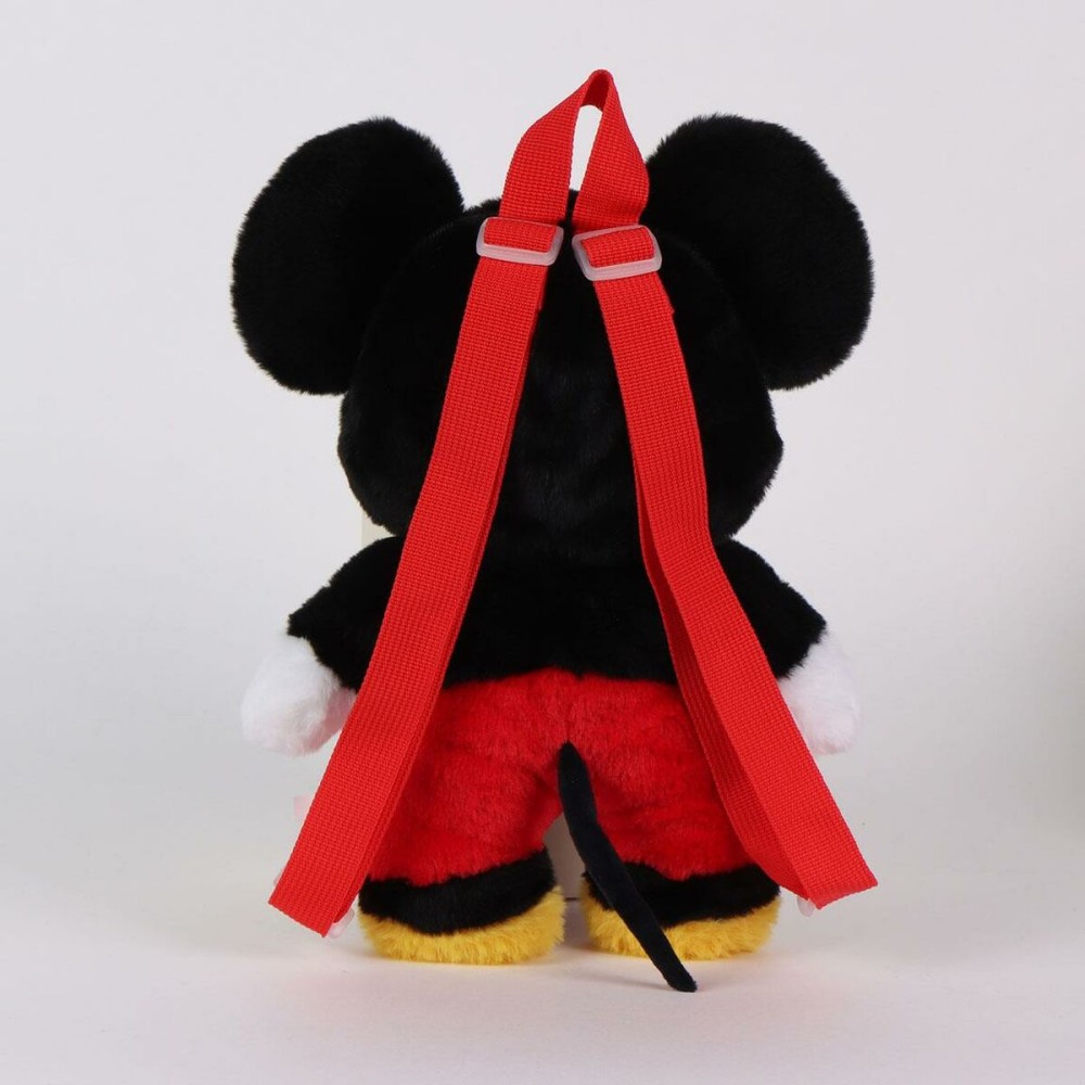 Kinderrucksack 3D Mickey Mouse Rot 17 x 30 x 11 cm