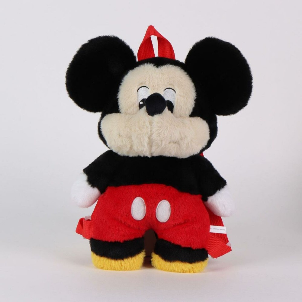 Kinderrucksack 3D Mickey Mouse Rot 17 x 30 x 11 cm