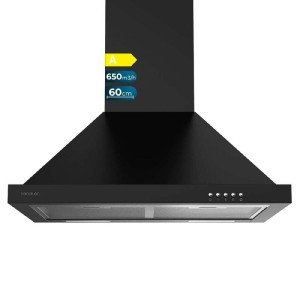 Hotte standard Cecotec Bolero Flux PM 606500 Noir 60 cm