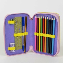 Pencil Case Gabby's Dollhouse Lilac 12,5 x 19,5 x 4,5 cm