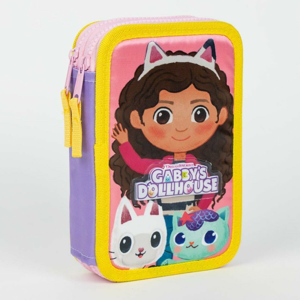 Pochette crayons Gabby's Dollhouse Lila 12,5 x 19,5 x 4,5 cm