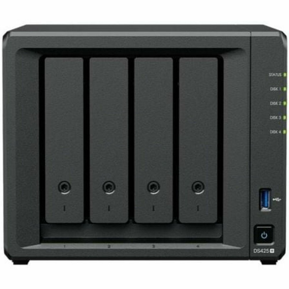 NAS-Netzwerk-Speicher Synology DS425+ Schwarz Intel Celeron J4125