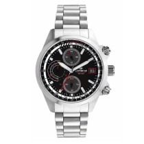 Montre Homme Lorenz CRONO SOLAR PILOT RED+ NATO EXTRA STRAP