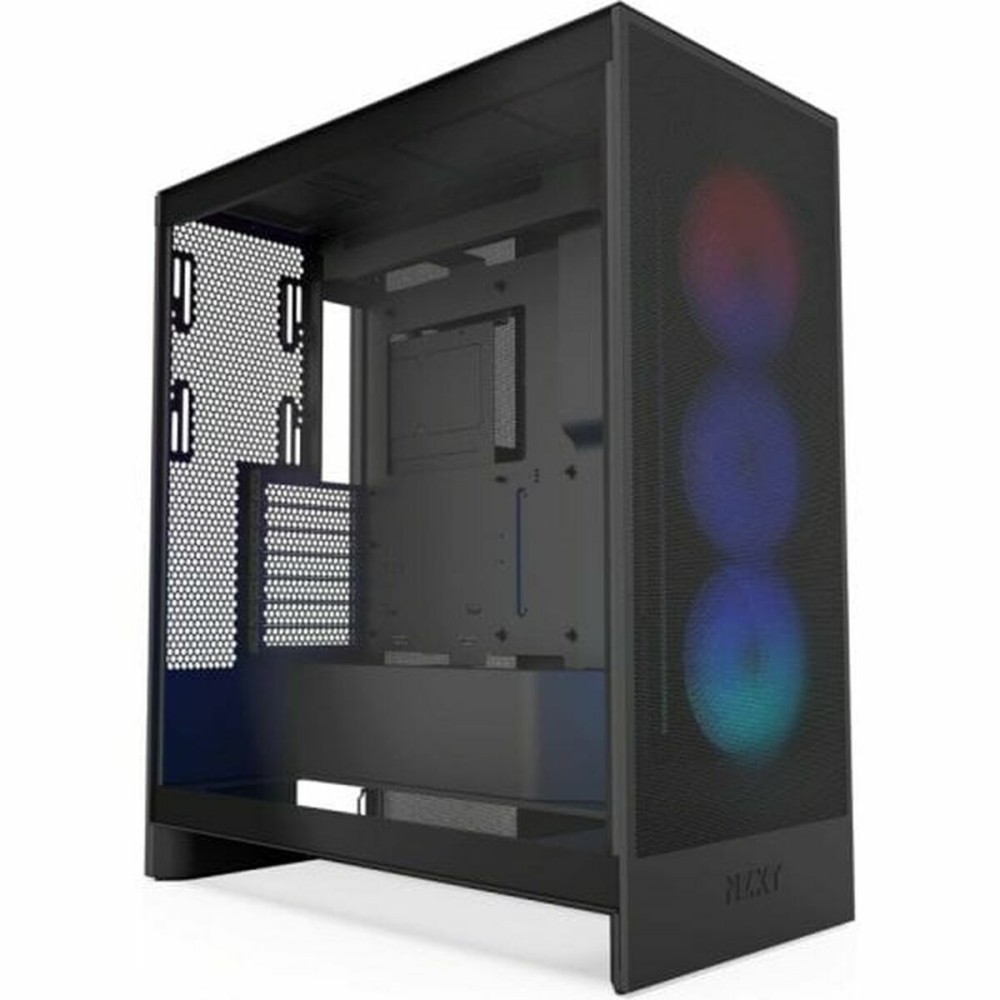 Boîtier ATX semi-tour NZXT H7 Flow RGB Midi Noir