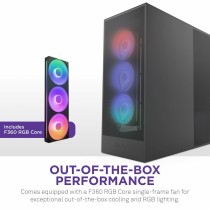 Boîtier ATX semi-tour NZXT H7 Flow RGB Midi Noir