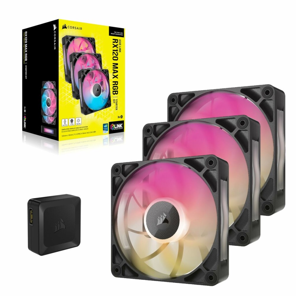 Ventillateur de cabine Corsair iCUE LINK RX120 RGB MAX
