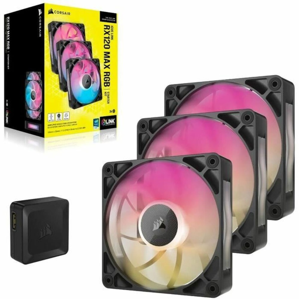 Ventillateur de cabine Corsair iCUE LINK RX120 RGB MAX