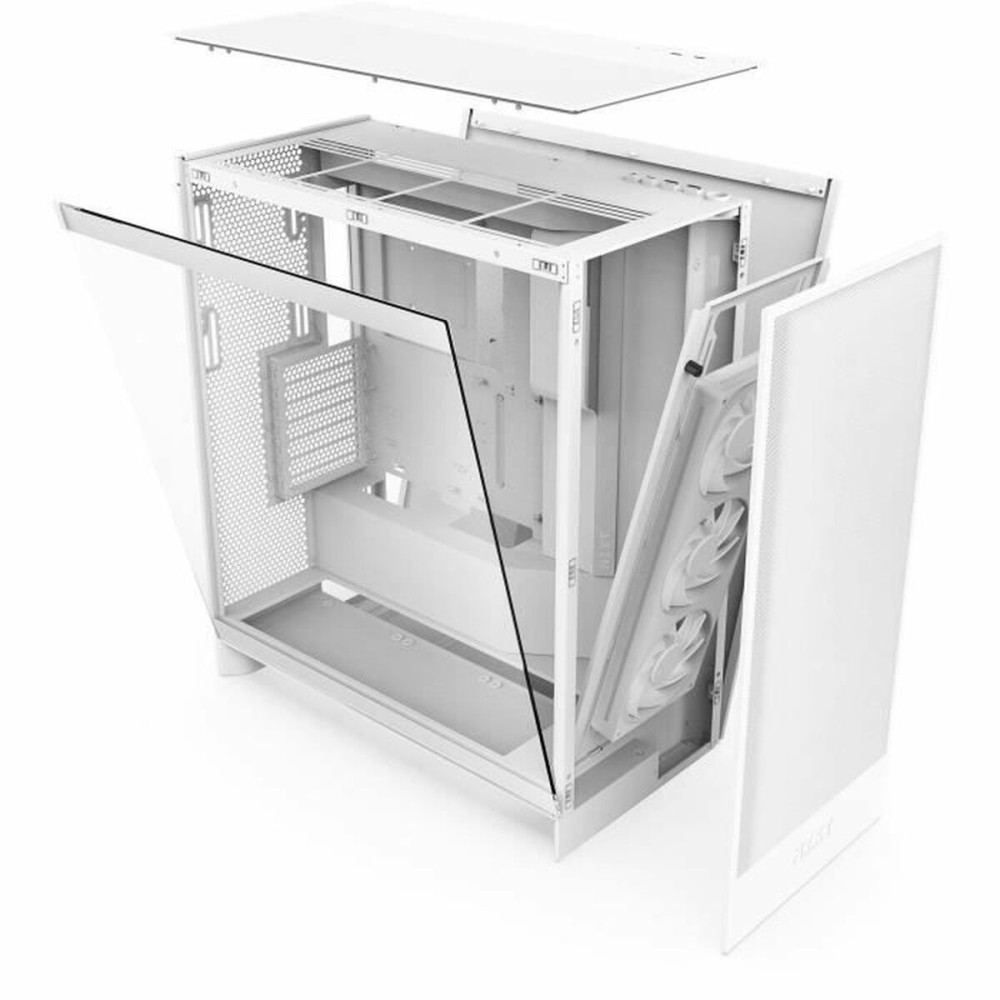 ATX Semi-tower Box NZXT H7 Flow Midi White