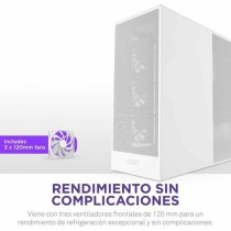 ATX Semi-tower Box NZXT H7 Flow Midi White
