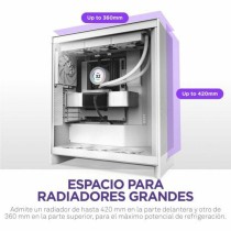 Boîtier ATX semi-tour NZXT H7 Flow Midi Blanc