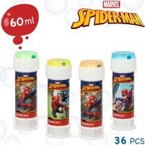 Pompe à bulle Spider-Man 60 ml 3,8 x 11,5 x 3,8 cm (216 Unités)