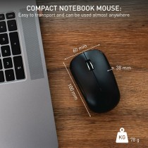 Mouse Cherry JW-T2200-2 Black