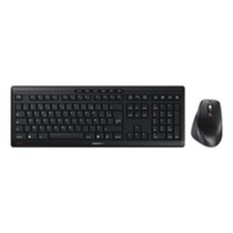 Tastatur mit Maus Cherry JD-8550FR-2 Schwarz Französisch Azerty Französisch