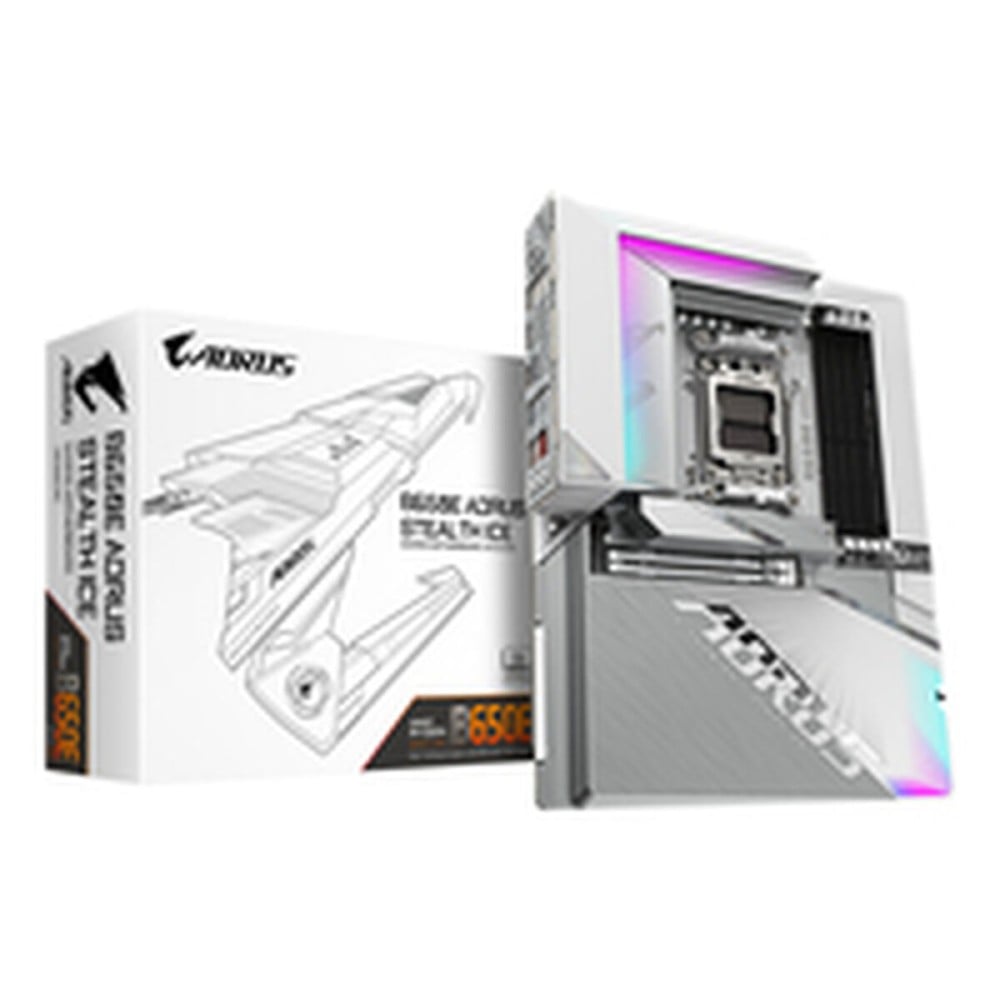 Carte Mère Gigabyte B650E AORUS STEALTH ICE AMD AMD B650 AMD AM5