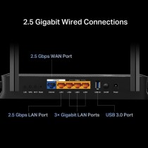 Router TP-Link BE3600 Noir RJ45 Ethernet LAN