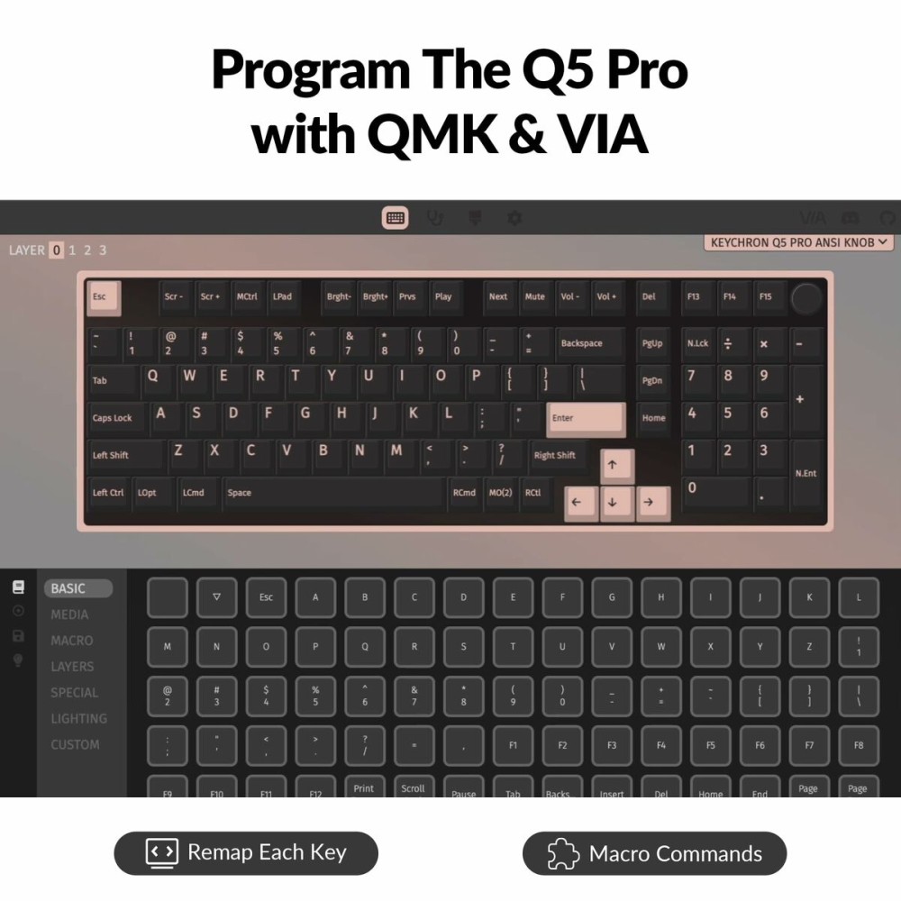 Keyboard Keychron Black