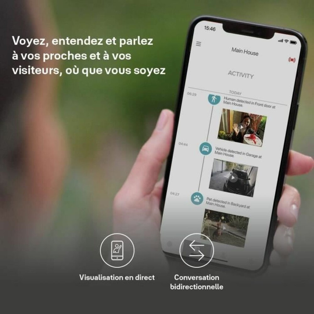 Fausse caméra de surveillance Yale SV-OC-1A-W