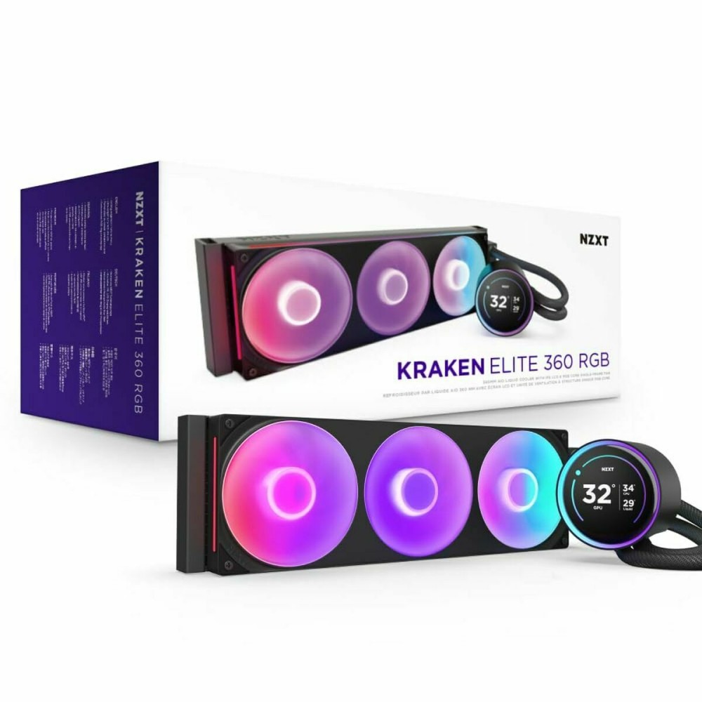 Kit de refroidissement liquide NZXT Kraken Elite 360 RGB