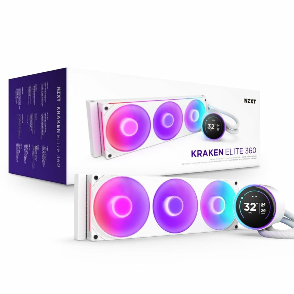 Kit de refroidissement liquide NZXT Kraken Elite 360 RGB