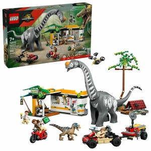 Set de construction Lego JURASSIC WORLD 76973 Raptor & Titanosaurus Tracking Mission