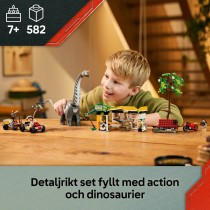 Set de construction Lego JURASSIC WORLD 76973 Raptor & Titanosaurus Tracking Mission