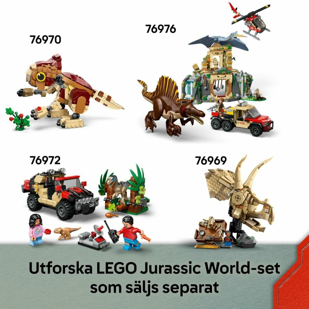 Set de construction Lego JURASSIC WORLD 76973 Raptor & Titanosaurus Tracking Mission