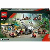 Set de construction Lego JURASSIC WORLD 76973 Raptor & Titanosaurus Tracking Mission