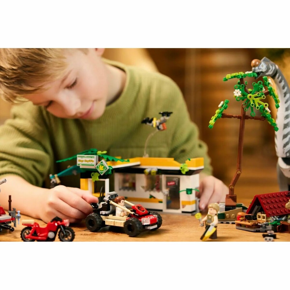 Set de construction Lego JURASSIC WORLD 76973 Raptor & Titanosaurus Tracking Mission