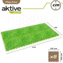 Kinderpuzzle Aktive Rasen 8 Stücke Moosgummi 50 x 0,4 x 50 cm (4 Stück)