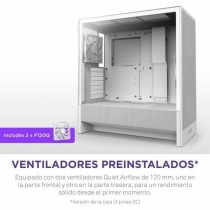 Boîtier ATX semi-tour NZXT H5 FLOW Blanc